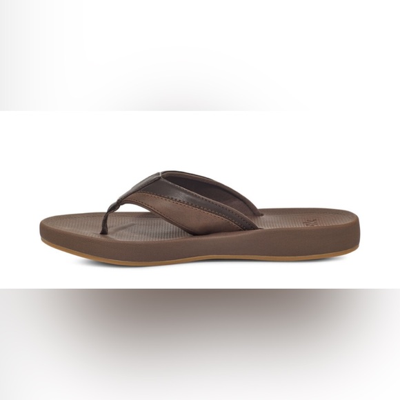 MENS  SANUK COSMIC SEAS H2O BROWN SANDAL SIZE 12           New with tags… - Picture 3 of 12